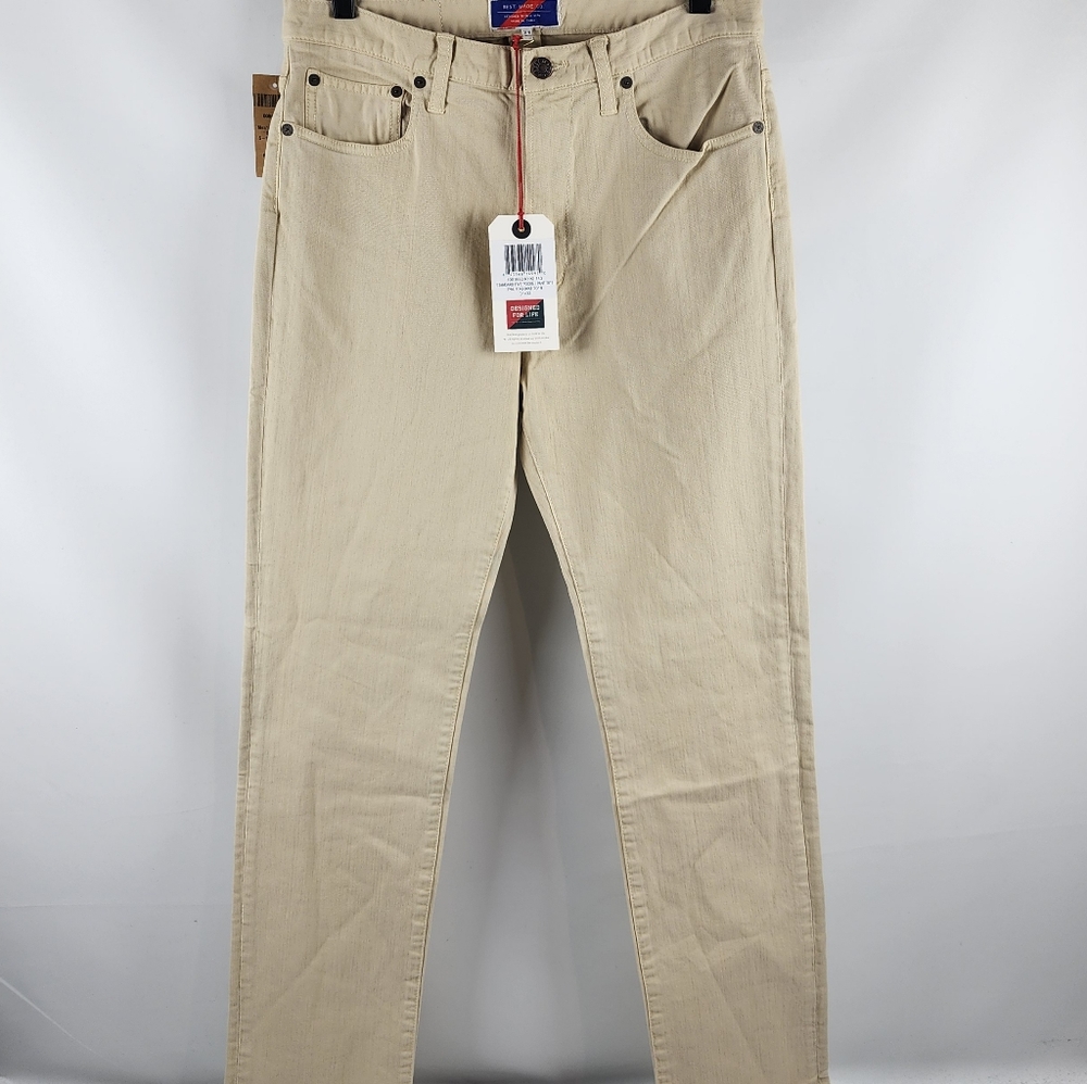 Best Made Co Mens Standard Five Pocket Pants Khaki Biege Tan Size 31x32 NWT